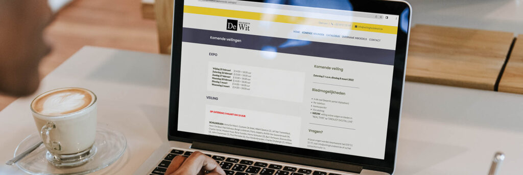 Headerbeeld Case Veilinghuis De Wit
